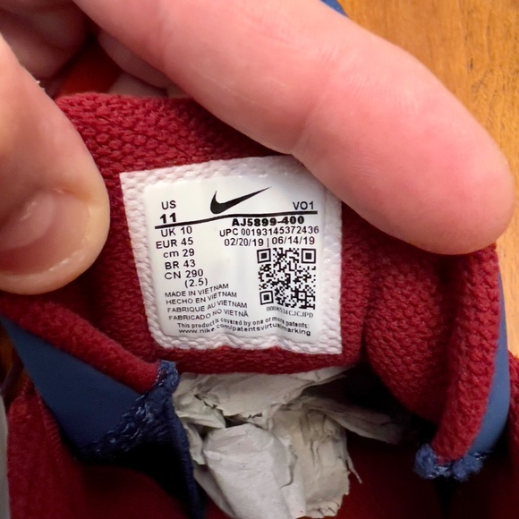 Nike KOBE Mamba Focus, size men's 11, color coastal blue/team red/white, NIB!! - Picture 9 of 16